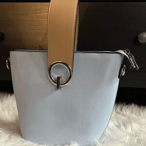 Purse - structured handbag with fun accents. Like new.